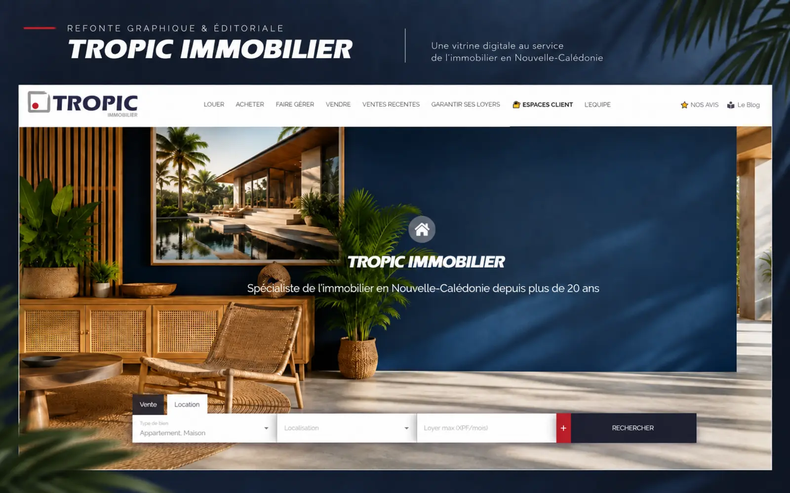 Site Tropic Immobilier